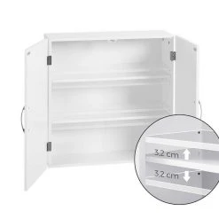 VASAGLE Hängeschrank »BBC320W01« Badezimmerschrank Wandschrank Aufbewahrungsschrank mattweiß 20 VASAGLE Hängeschrank »BBC320W01« Badezimmerschrank Wandschrank Aufbewahrungsschrank mattweiß -Vasagle Auslauf Geschäft 858a0d66 a277 4ea0 a45c 0bbc505c7e11