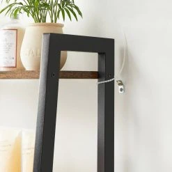 VASAGLE Badregal »BTS005B01«, Standregal, Toilettenregal mit 3 Ebenen, Stahlgestell, Badezimmer, stabil, vintage -Vasagle Auslauf Geschäft 87c33f22 8d96 4732 a814 a2311358d4dd