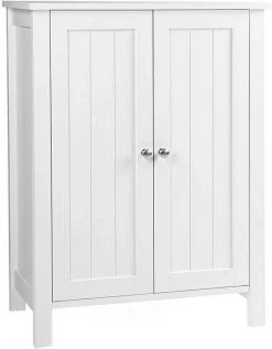 VASAGLE Badkommode »BCB60W«, Badezimmerschrank, 60 x 80 x 30 cm, weiß -Vasagle Auslauf Geschäft 87dc47e8 6a84 4d37 a54d 4d3a81992fa5