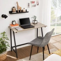 VASAGLE Schreibtisch »LWD40X LWD040B02«, Computertisch, Büro, Arbeitszimmer, einfacher Aufbau, Industrie-Design, 100 x 50 x 75 cm Grau, Vintage 33 VASAGLE Schreibtisch »LWD40X LWD040B02«, Computertisch, Büro, Arbeitszimmer, einfacher Aufbau, Industrie-Design, 100 x 50 x 75 cm Grau, Vintage -Vasagle Auslauf Geschäft 8a12f784 8382 46ae b10a fea8e79ddfd9