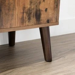 VASAGLE Lowboard »LTV09 LTV120«, Retro TV-Regal, Fernsehtisch, Fernsehschrank, 110/120 x 40 x 49 cm Greige, Vintage, Wei&szlig; -Vasagle Auslauf Geschäft 8de18059 c185 4c8d 8ec9 9e0289d66618