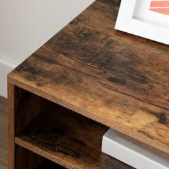 VASAGLE Lowboard »LTV09 LTV120«, Retro TV-Regal, Fernsehtisch, Fernsehschrank, 110/120 x 40 x 49 cm Greige, Vintage, Wei&szlig; -Vasagle Auslauf Geschäft 9382b91b 190c 4d9c 9e0a f4b50183923e