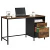 VASAGLE Computertisch »LWD052B01YC«, Schreibtisch mit Aktenschrank Schubladen Büro Homeoffice vintagebraun-schwarz -Vasagle Auslauf Geschäft 95f427b4 9b1a 4cb1 b4ad e275406d270b