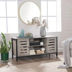 VASAGLE Lowboard »LTV43BX / MB«, TV-schrank, Fernsehtisch, mit 2 Schränken und 2 Regalebenen, 110 x 40 x 50 cm, Industrie-Design Greige-Schwarz, Vintage 24 VASAGLE Lowboard »LTV43BX / MB«, TV-schrank, Fernsehtisch, mit 2 Schränken und 2 Regalebenen, 110 x 40 x 50 cm, Industrie-Design Greige-Schwarz, Vintage -Vasagle Auslauf Geschäft 9a3edeae 62bb 442a a16c 0904d1e277a8