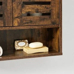 VASAGLE Hängeschrank »BBK121X01« Badezimmerschrank, Wandschrank, höhenverstellbarer Einlegeboden, 60 x 20 x 70 cm, vintage 19 VASAGLE Hängeschrank »BBK121X01« Badezimmerschrank, Wandschrank, höhenverstellbarer Einlegeboden, 60 x 20 x 70 cm, vintage -Vasagle Auslauf Geschäft 9c545098 c278 4f0a a12f 28b147cc7bec