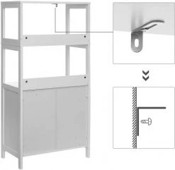 VASAGLE Badkommode »BBC81WT«, Hochschrank, Bücherregal, 60 x 32,5 x 122 cm, weiß 12 VASAGLE Badkommode »BBC81WT«, Hochschrank, Bücherregal, 60 x 32,5 x 122 cm, weiß -Vasagle Auslauf Geschäft 9d6adf77 7411 42a3 9963 e334b1d05ffd