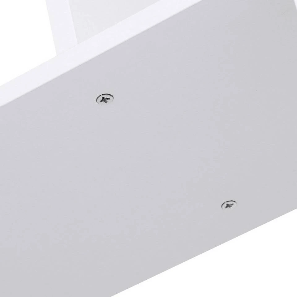 VASAGLE Bücherregal »LBC61BX LBC61WT LBC061M01 LBC41BX«, Standregal, Würfelregal, 4 Fächer, vintage Grau, Weiß 15 VASAGLE Bücherregal »LBC61BX LBC61WT LBC061M01 LBC41BX«, Standregal, Würfelregal, 4 Fächer, vintage Grau, Weiß – Bild 13