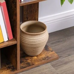 VASAGLE Bücherregal »LBC67BXV1 LBC067W01«, Standregal mit 13 Fächern, Aufbewahrungsregal, 86 x 25 x 140 cm, mit abgerundeten Ecken Vintage, Wei&szlig; -Vasagle Auslauf Geschäft a189b05f 4199 46b4 bfb7 c2204af1d11a