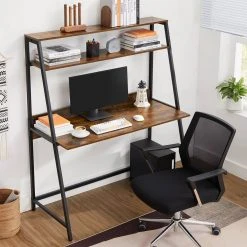 VASAGLE Computertisch »LWD069B01«, Schreibtisch mit Ablagen, Homeoffice, vintage 13 VASAGLE Computertisch »LWD069B01«, Schreibtisch mit Ablagen, Homeoffice, vintage -Vasagle Auslauf Geschäft a95f20a5 ddf4 4ab8 ba13 78e2811539d9