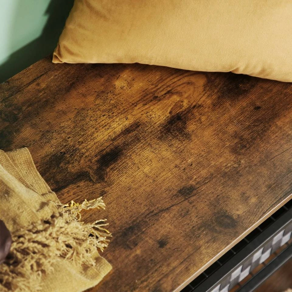 VASAGLE Garderobenständer »HSR47BX«, Kleiderständer mit Sitzbank, vintage 7 VASAGLE Garderobenständer »HSR47BX«, Kleiderständer mit Sitzbank, vintage – Bild 5