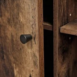 VASAGLE Kommode »LSC12BX«, Konsolentisch, Küchenschrank, Metallgestell mit Glasoberfläche, Industrie-Design, vintage -Vasagle Auslauf Geschäft ab3ac35a fb13 46cf 88f8 2e9a101e41e8