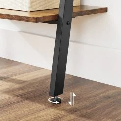 VASAGLE Standregal »LLS43BX LLS043B02«, Leiterregal, Wandregal mit 4 Ebenen, Bücherregal, Wohnzimmer, Küche, vintage Grau -Vasagle Auslauf Geschäft b1a1e0e8 e86c 4696 a20d 9914901c7c9a