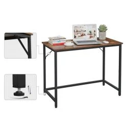 VASAGLE Schreibtisch »LWD41X LWD038 039 041 043«, Computertisch, 80/100/120/140 x 50 x 75 cm, Arbeitszimmer, Büro, einfacher Aufbau, Industrie-Design Grau, Vintage 52 VASAGLE Schreibtisch »LWD41X LWD038 039 041 043«, Computertisch, 80/100/120/140 x 50 x 75 cm, Arbeitszimmer, Büro, einfacher Aufbau, Industrie-Design Grau, Vintage -Vasagle Auslauf Geschäft b33a203e d032 4eac 8f90 a3c89648a272