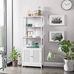 VASAGLE Badkommode »BBC82WT«, Badschrank, Bücherregal, 60 x 32,5 x 154 cm, mattweiß 10 VASAGLE Badkommode »BBC82WT«, Badschrank, Bücherregal, 60 x 32,5 x 154 cm, mattweiß -Vasagle Auslauf Geschäft b5b709b6 5c51 4de8 89b9 3ea90fef8453