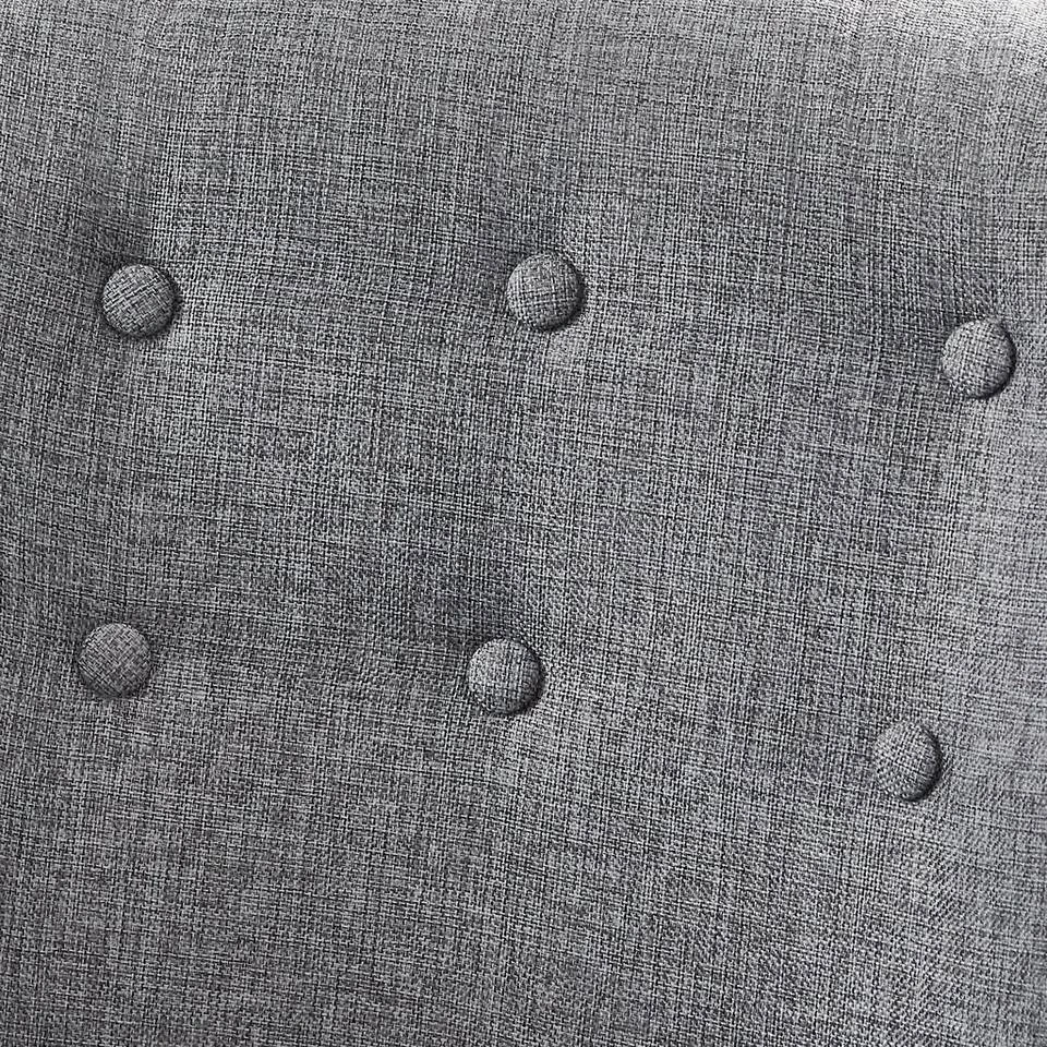 VASAGLE Relaxliege »LAC005G01 LAC005M01«, Loungesessel, mit Sitzkissen, Beine aus Massivholz, modern, für Wohnzimmer, Büro Beige, Grau 7 VASAGLE Relaxliege »LAC005G01 LAC005M01«, Loungesessel, mit Sitzkissen, Beine aus Massivholz, modern, für Wohnzimmer, Büro Beige, Grau – Bild 6