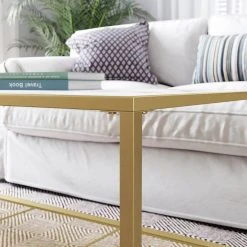 VASAGLE Couchtisch »LGT21G«, Beistelltisch, Glastisch, Sofatisch mit Metallgestell, Hartglas, Ø 84 cm, rund, stabil Gold, Schwarz 45 VASAGLE Couchtisch »LGT21G«, Beistelltisch, Glastisch, Sofatisch mit Metallgestell, Hartglas, Ø 84 cm, rund, stabil Gold, Schwarz -Vasagle Auslauf Geschäft bad2b1c7 b20b 4e7e b5cb deacfe895dc3