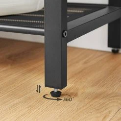 VASAGLE Schuhregal »LBS14 LBS15 LBS016«, Schuhablage mit Gitterebenen und großzügiger Oberfläche für Taschen, Metall, unterschiedliche Höhen, vintage Greige -Vasagle Auslauf Geschäft bf3c9165 cfa4 4536 b882 d5dfe603a504