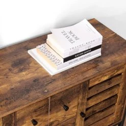 VASAGLE Sideboard »LSC082B01«, Kommode mit 2 Schubladen und Ablage, aus Metallrahmen, Holzoptik, stabil, vintage -Vasagle Auslauf Geschäft c0869bd4 7500 4f51 8bb5 c98415e1d540