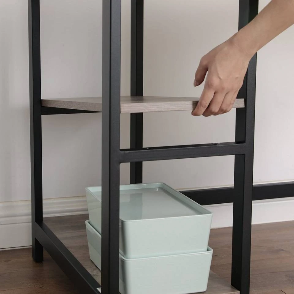 VASAGLE Schreibtisch »LWD47X LWD47MB«, Schreibtisch, Computertisch, Bürotisch, vintage Greige 19 VASAGLE Schreibtisch »LWD47X LWD47MB«, Schreibtisch, Computertisch, Bürotisch, vintage Greige – Bild 17