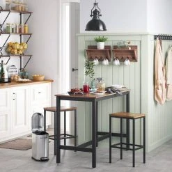 VASAGLE Barhocker »LBC65X LBC065B02«, 2er Set Barstühle, für Küche, Wohnzimmer, Esszimmer, Industrie-Design Greige, Vintage 20 VASAGLE Barhocker »LBC65X LBC065B02«, 2er Set Barstühle, für Küche, Wohnzimmer, Esszimmer, Industrie-Design Greige, Vintage -Vasagle Auslauf Geschäft c4dab5bb 18ee 4f64 97af 30093c00e166