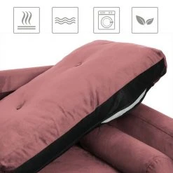 VASAGLE 3-Sitzer »LCS001«, Bezug aus Samt, Metallbeine, Klassisch bis modern, einfacher Aufbau, 183 x 78 x 88 cm Blau, Grau, Petrolfarben, Rosa -Vasagle Auslauf Geschäft c61ada08 7da9 4ba4 af5b 631d89e3a469