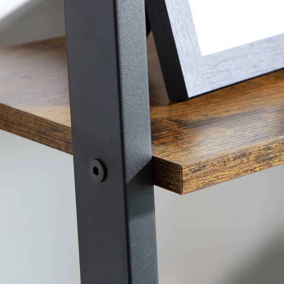 VASAGLE Standregal »LLS44MG LLS44X LLS45X«, Bücherregal, Leiterregal mit 4 Ebenen, vintage Grau 7 VASAGLE Standregal »LLS44MG LLS44X LLS45X«, Bücherregal, Leiterregal mit 4 Ebenen, vintage Grau – Bild 6