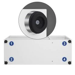 VASAGLE Schuhbank »LHS30«, Sitzbank, gepolstert, 3 offene Fächer, mit Stauraum, bis 150 kg belastbar Vintage, Wei&szlig; -Vasagle Auslauf Geschäft ca1ff7a0 ca14 4f12 9ab6 532101ea988b