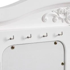 VASAGLE Schminktisch »RDT60WT RDT60BK«, Frisiertisch, Kosmetiktisch mit 3-teiliger Klappspiegel,mit Hocker Schwarz, Weiß 26 VASAGLE Schminktisch »RDT60WT RDT60BK«, Frisiertisch, Kosmetiktisch mit 3-teiliger Klappspiegel,mit Hocker Schwarz, Weiß -Vasagle Auslauf Geschäft ccf66a52 261f 42fd b9b1 841a36f947d3