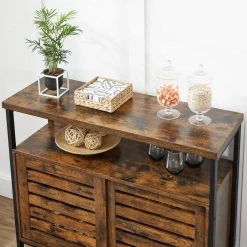 VASAGLE Sideboard »LSC091B01«, Aufbewahrungsschrank, Breite 100 cm, Wohnzimmer, Flur, Küche, vintage -Vasagle Auslauf Geschäft cf2d28a4 7b70 4354 8805 aa5fd39ef007