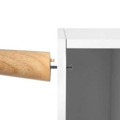 VASAGLE Lowboard »LTV09 LTV120«, Retro TV-Regal, Fernsehtisch, Fernsehschrank, 110/120 x 40 x 49 cm Greige, Vintage, Wei&szlig; -Vasagle Auslauf Geschäft d34d2644 114d 44d6 970f c780279eb386