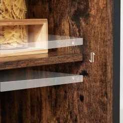 VASAGLE Sideboard »LSC091B01«, Aufbewahrungsschrank, Breite 100 cm, Wohnzimmer, Flur, Küche, vintage -Vasagle Auslauf Geschäft d3d1f452 0430 4987 8dda 218f2d288c09