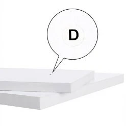 VASAGLE Bücherregal »LBC42WT«, 4 Ebenen Eckregal, 129,5cm, Standregal, für Küche, Schlafzimmer, Wohnzimmer, Büro, weiß -Vasagle Auslauf Geschäft d7907159 fe18 4e7b adc7 06500cec069a