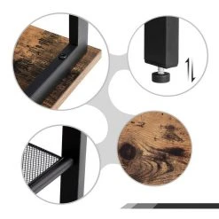 VASAGLE Nachttisch »LET24X«, Beistelltisch-Set, 2er-Set Sofatische, vintage -Vasagle Auslauf Geschäft d844825c d988 4d1b 898d 8a7cb51b3297