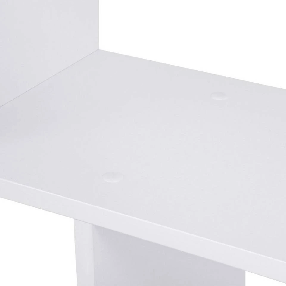 VASAGLE Bücherregal »LBC61BX LBC61WT LBC061M01 LBC41BX«, Standregal, Würfelregal, 4 Fächer, vintage Grau, Weiß 14 VASAGLE Bücherregal »LBC61BX LBC61WT LBC061M01 LBC41BX«, Standregal, Würfelregal, 4 Fächer, vintage Grau, Weiß – Bild 12