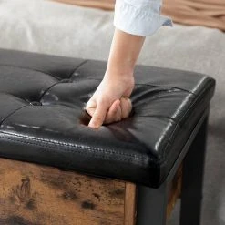 VASAGLE Sitzbank »LSB47BX LSB047B03«, Sitzbank, Eisen, vintage Haselnussbraun -Vasagle Auslauf Geschäft e1137127 68c3 40f8 83b5 00c39a922e0f