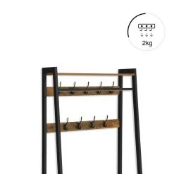 VASAGLE Garderobenständer »LGR13BX«, Kleiderständer im Industrie-Design, vintage 16 VASAGLE Garderobenständer »LGR13BX«, Kleiderständer im Industrie-Design, vintage -Vasagle Auslauf Geschäft e2b905b4 2266 4c42 b95e 7f1b1e768f5d