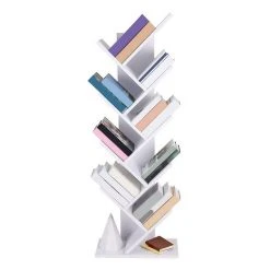 VASAGLE Bücherregal »LBC11BX LBC11WTV1«, Standregal mit 8 Ebenen, in Baumform, für Wohnzimmer, Homeoffice und Büro Vintage, Wei&szlig; -Vasagle Auslauf Geschäft e2cd7247 73e3 4a88 8822 707cdae90d01