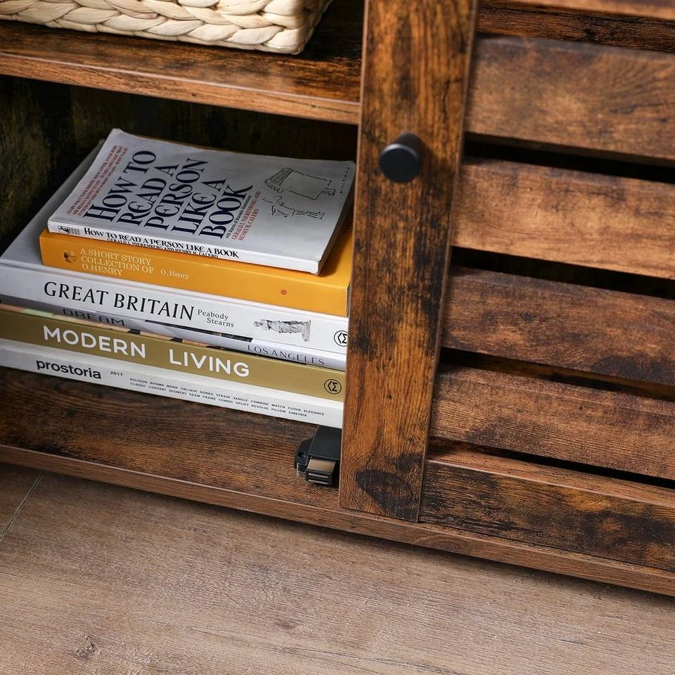 VASAGLE Badkommode »BBK44BX«, Badezimmerschrank, Badschrank, 60 x 30 x 80 cm, vintage 5 VASAGLE Badkommode »BBK44BX«, Badezimmerschrank, Badschrank, 60 x 30 x 80 cm, vintage – Bild 3