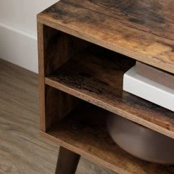 VASAGLE Lowboard »LTV09 LTV120«, Retro TV-Regal, Fernsehtisch, Fernsehschrank, 110/120 x 40 x 49 cm Greige, Vintage, Wei&szlig; -Vasagle Auslauf Geschäft eb609cc1 a4d6 4ee0 a535 226345d7997e