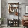 VASAGLE Garderobenständer »HSR400B01«, Garderobe, Schuhregal, mit Sitzfläche und 9 abnehmbaren Haken, 2 Gitterablagen 1 VASAGLE Garderobenständer »HSR400B01«, Garderobe, Schuhregal, mit Sitzfläche und 9 abnehmbaren Haken, 2 Gitterablagen -Vasagle Auslauf Geschäft eb6b70a7 7628 4794 8709 75aae38ee96b