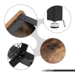 VASAGLE Couchtisch »LCT16X«, Kaffeetisch Holzoptik, vintage -Vasagle Auslauf Geschäft eb7198ac 3679 4e12 9bee c24bc8f3cf20