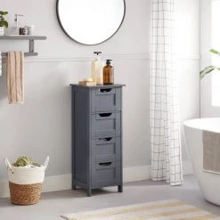 VASAGLE Badkommode »LHC40W LHC040G01«, Badezimmerschrank, Badschrank, weiß Grau, Weiß 29 VASAGLE Badkommode »LHC40W LHC040G01«, Badezimmerschrank, Badschrank, weiß Grau, Weiß -Vasagle Auslauf Geschäft ec6c0bbb 25fe 4560 b8a8 aace1e6d6a93