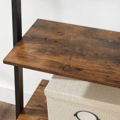 VASAGLE Standregal »LLS46BX«, Leiterregal, Bücherregal mit 5 Ebenen, Wandregal, Wohnzimmer, Küche, stabil, vintage -Vasagle Auslauf Geschäft ede77d81 9b5b 4563 bcfe 1b669176355a