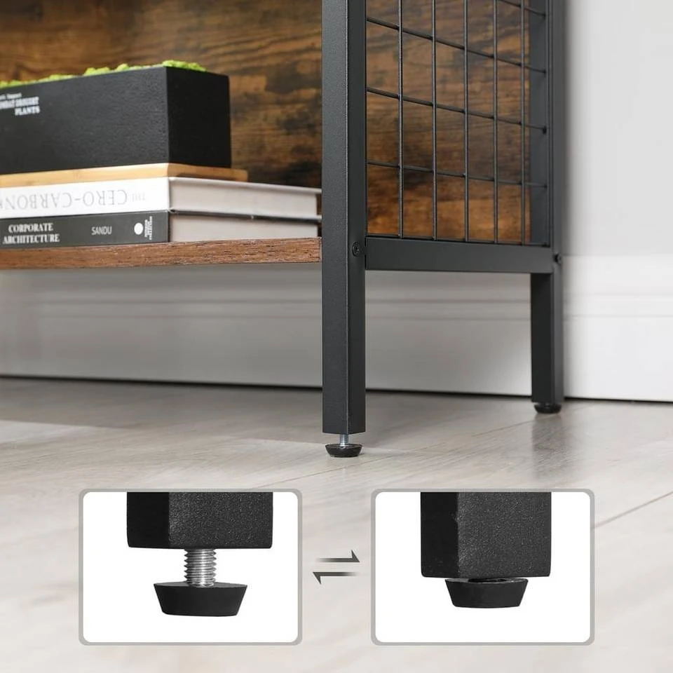 VASAGLE Bücherregal »LBC023B01«, Büroregal, Standregal, vintage 9 VASAGLE Bücherregal »LBC023B01«, Büroregal, Standregal, vintage – Bild 7