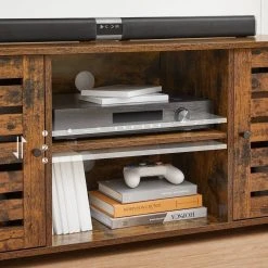 VASAGLE Lowboard »LTV102X01«, TV-Schrank, TV-Regal, mit offene Fächer, verstellbare Ablagen, für Fernseher bis zu 43 Zoll -Vasagle Auslauf Geschäft f1cbd762 04d9 47d9 948b c53faa814016