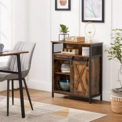 VASAGLE Sideboard »LSC089B01«, Aufbewahrungsschrank, Küchenschrank, Flur, Wohnzimmer, Arbeitszimmer, vintage -Vasagle Auslauf Geschäft f6fc0482 b5e6 49fc 961f d2c677ae5baf