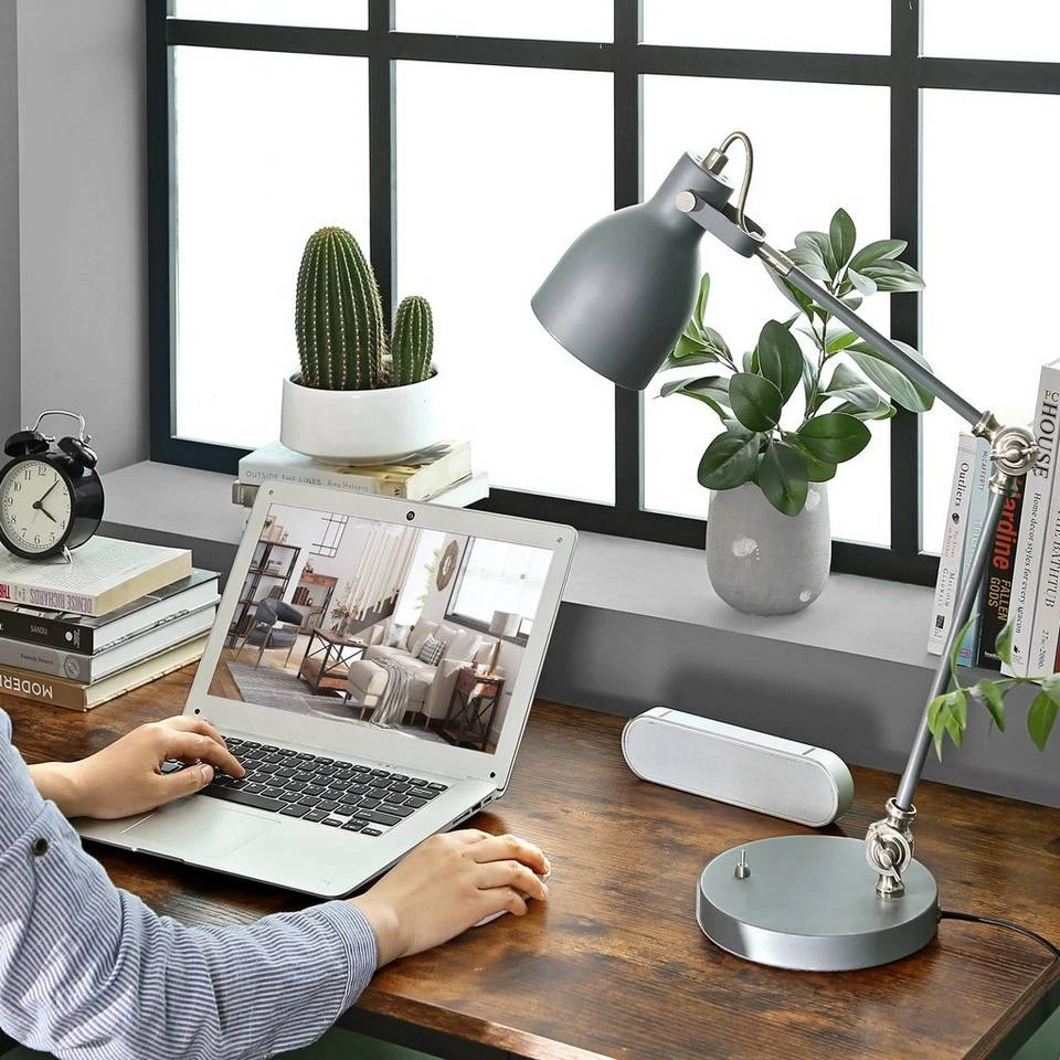 VASAGLE Schreibtisch »LWD54X«, Bartisch, Bürotisch, Computertisch, große Tischoberfläche, Arbeitszimmer, 137 x 55 x 75 cm, vintage 7 VASAGLE Schreibtisch »LWD54X«, Bartisch, Bürotisch, Computertisch, große Tischoberfläche, Arbeitszimmer, 137 x 55 x 75 cm, vintage – Bild 5