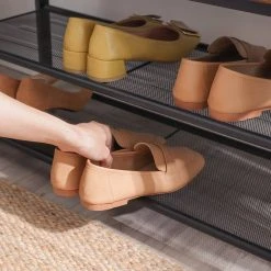 VASAGLE Schuhbank »LBS73 LBS74 LBS078«, Schuhregal mit Sitzfläche, Schuhablage, Flur, verschiedene Größen, vintage Grau -Vasagle Auslauf Geschäft f80afa5a 4451 4c15 8937 802c08bc0959