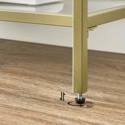 VASAGLE Konsolentisch »LGT27G LGT024A01«, Beistelltisch Sofatisch, 3 Ebenen, Ablagen aus Hartglas, goldfarben 35 VASAGLE Konsolentisch »LGT27G LGT024A01«, Beistelltisch Sofatisch, 3 Ebenen, Ablagen aus Hartglas, goldfarben -Vasagle Auslauf Geschäft f8375658 c5cb 48da aa97 50401de46ec5