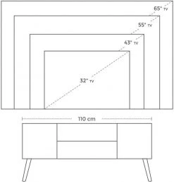VASAGLE Lowboard »LTV08BX«, TV-Schrank, Fernsehtisch, Fernsehschrank, vintage -Vasagle Auslauf Geschäft fa1bd71e eae9 4e79 8f25 0b184d3b28fd